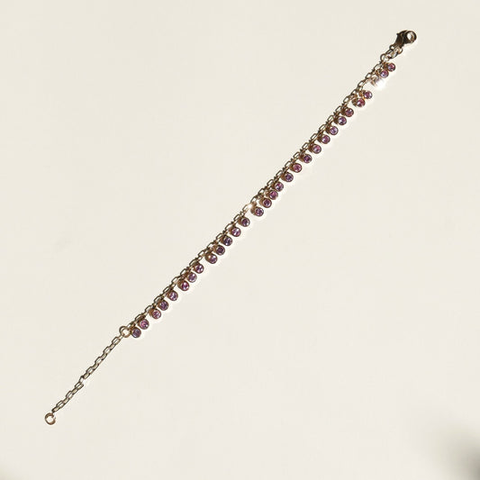 Pink Sapphires Bracelet