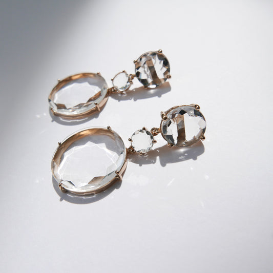 Clear Quartz Earrings