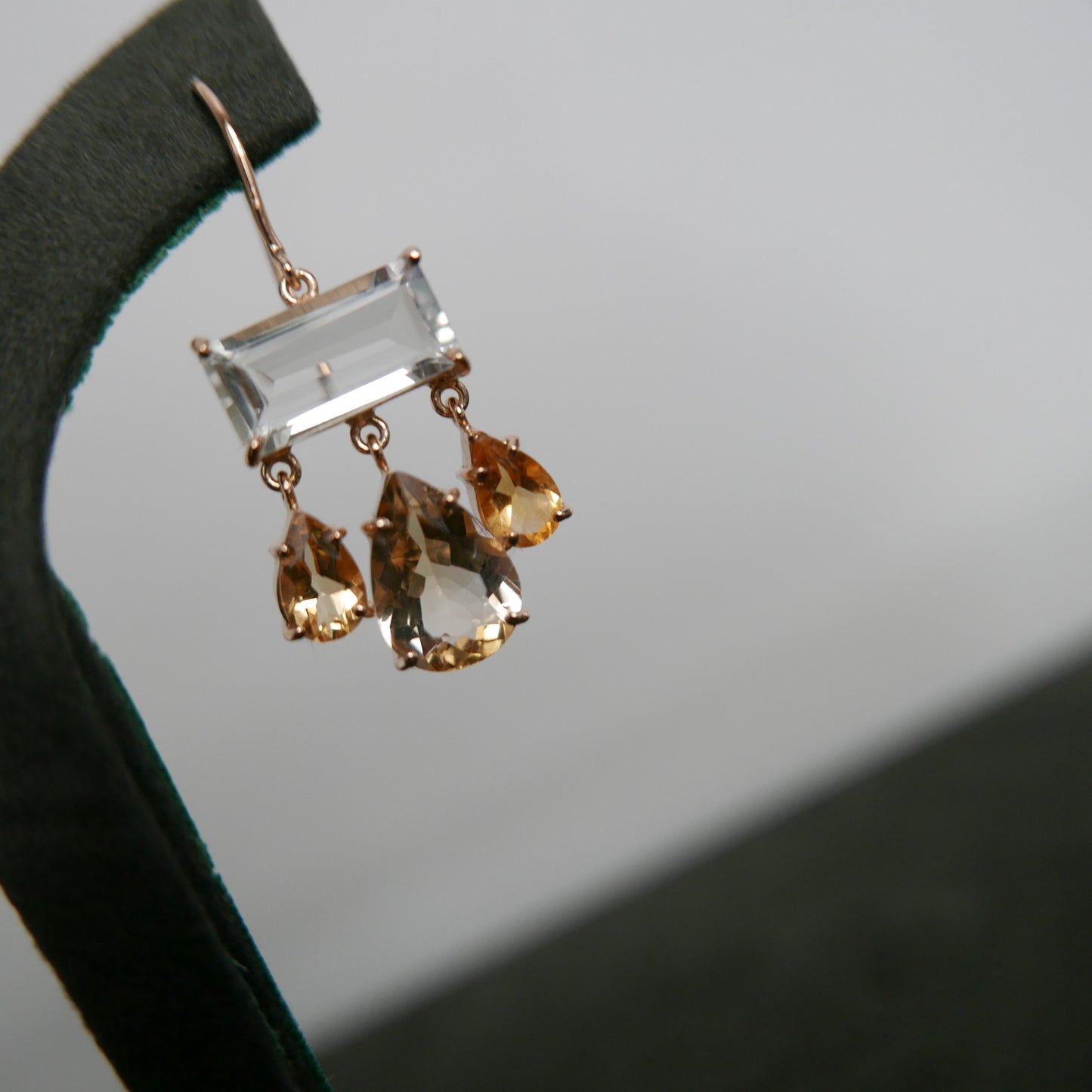 Half Chandelier Earrrings