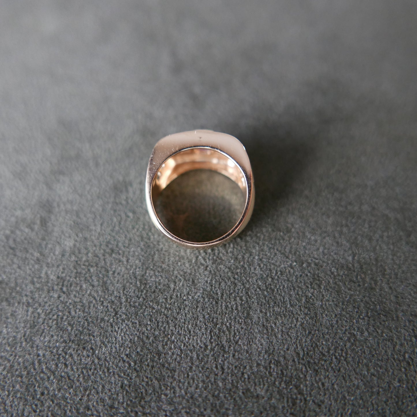 Square top enamel ring 1