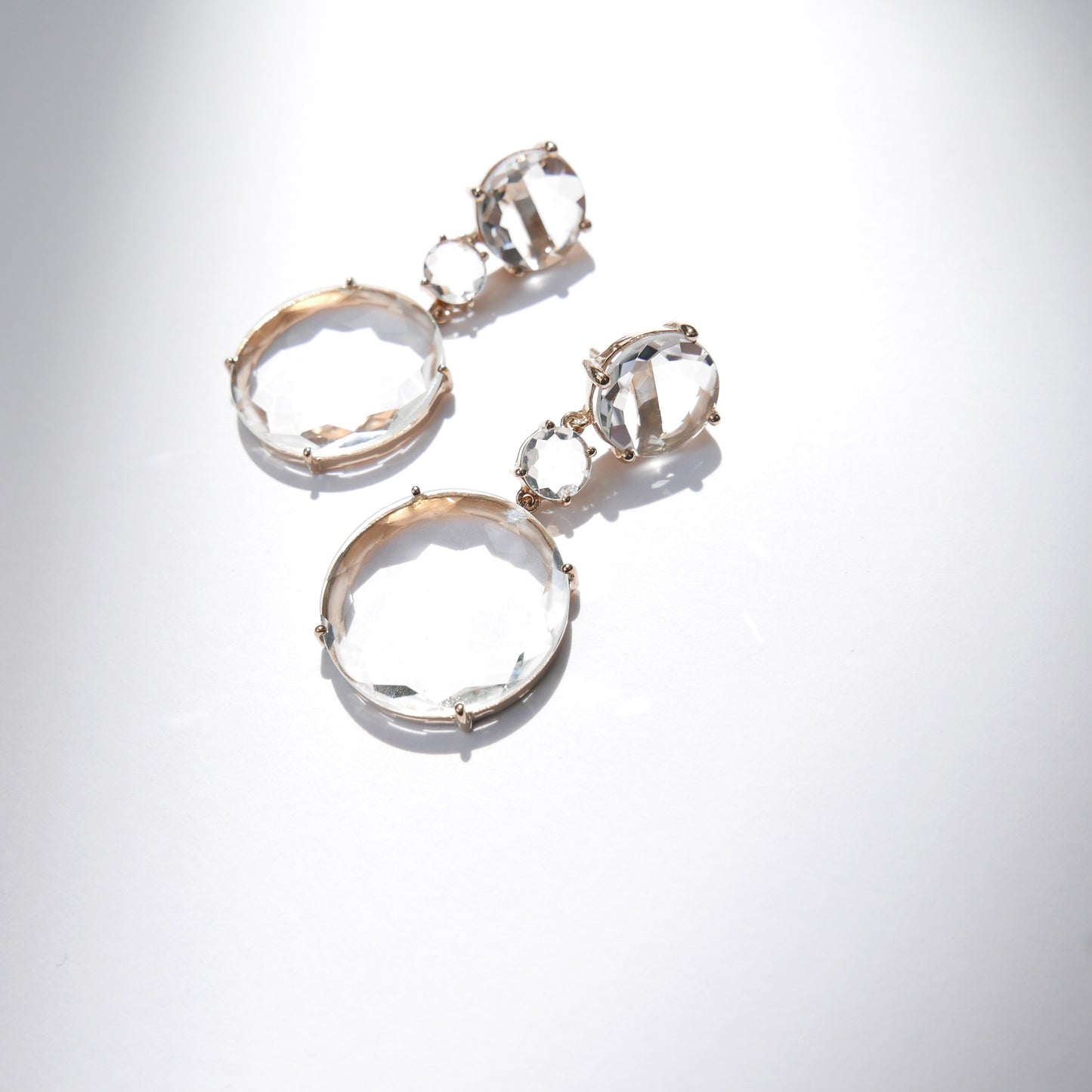 Clear Quartz Earrings