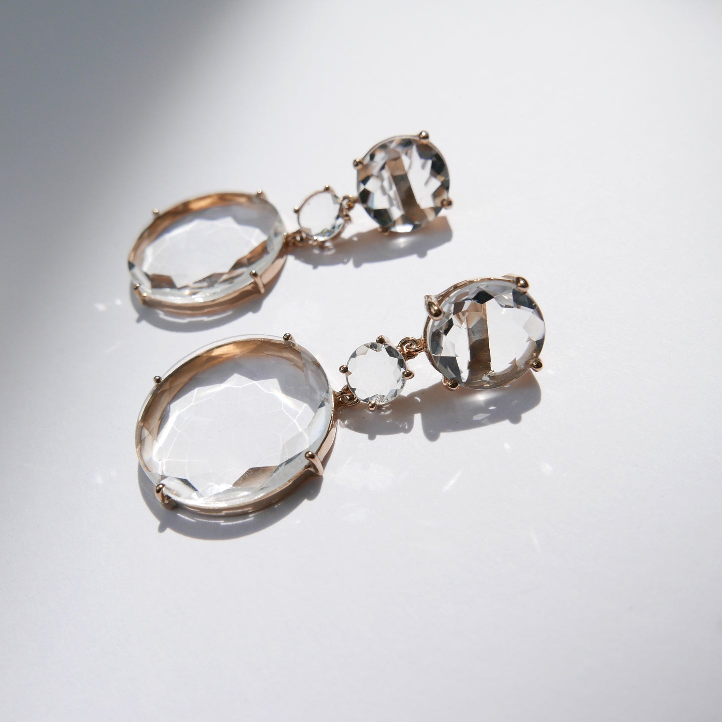 Clear Quartz Earrings