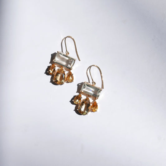 Half Chandelier Earrrings